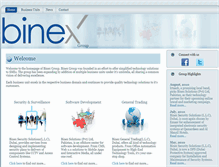 Tablet Screenshot of binexgrp.com